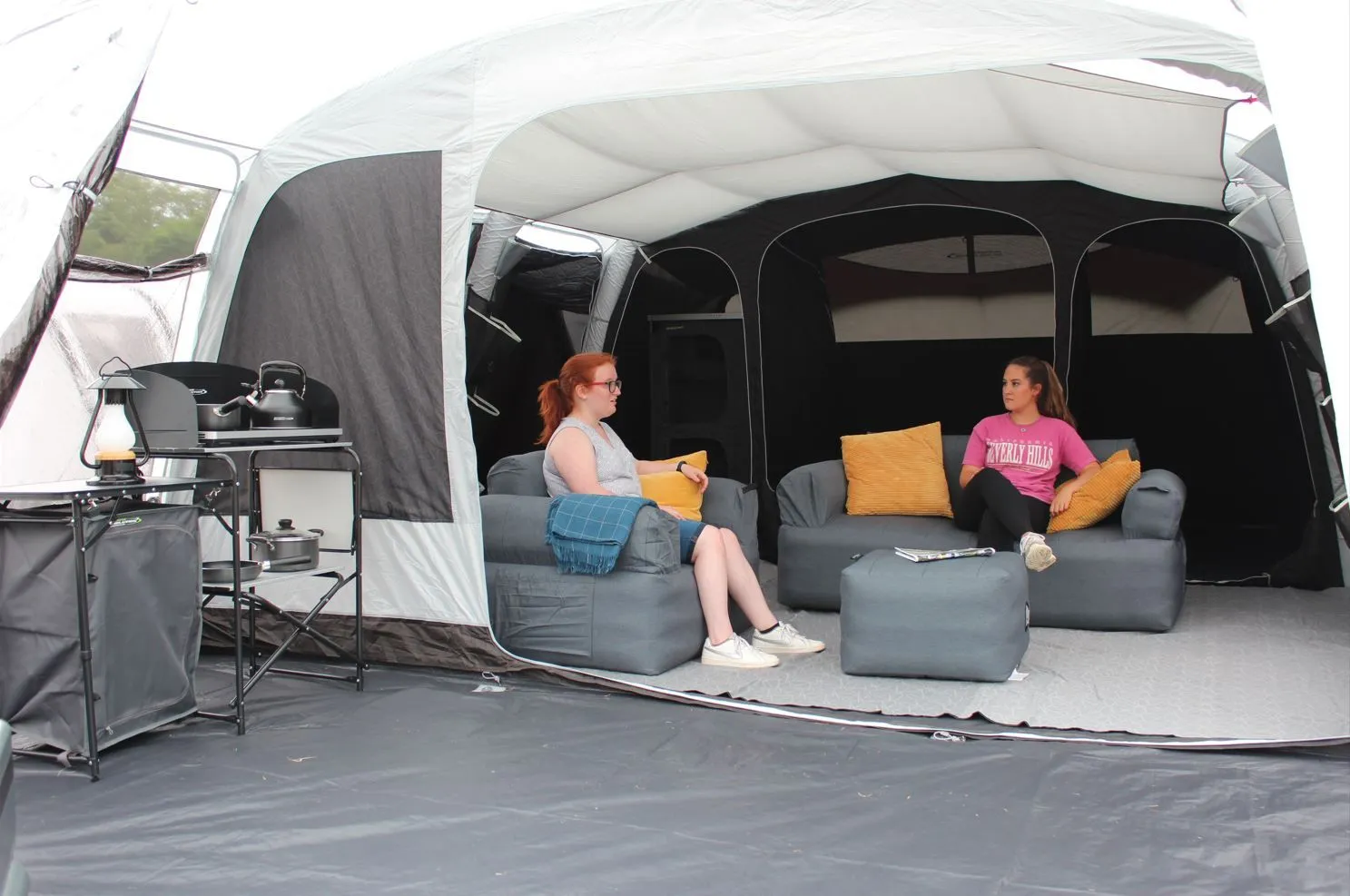 Outdoor Revolution Airedale 7.0SE Air Tent (2023) including Footprint & Lounge Liner