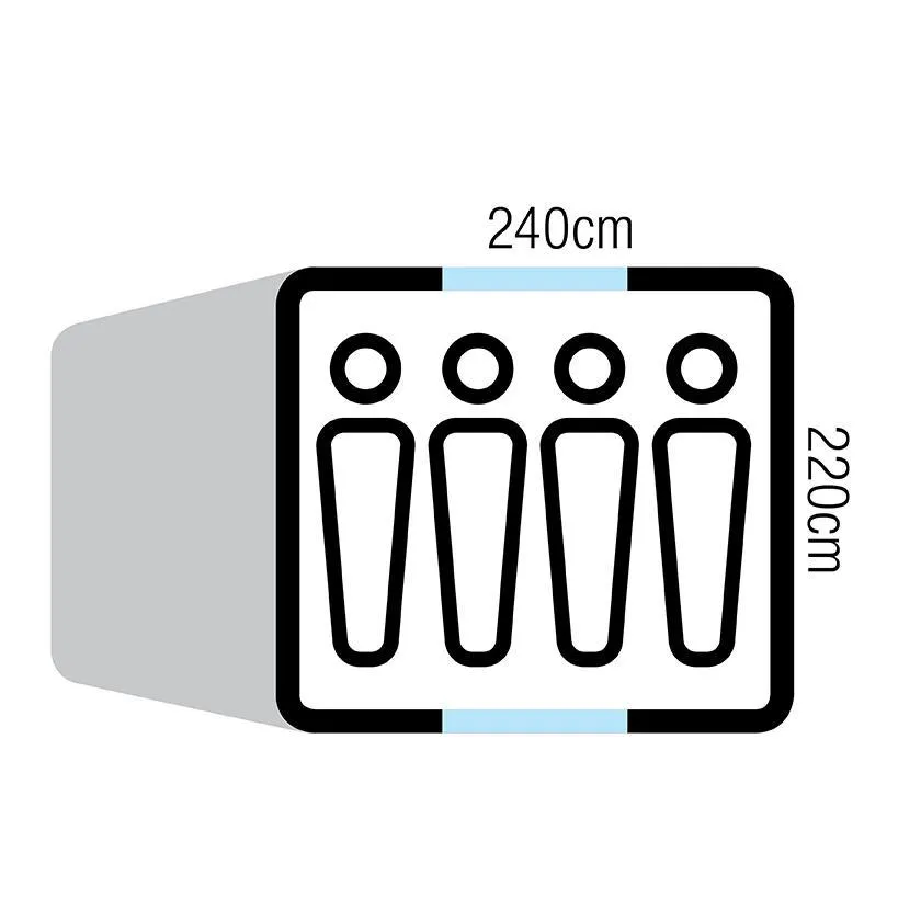 Oztrail Tasman 4V Dome Tent 2020 Model