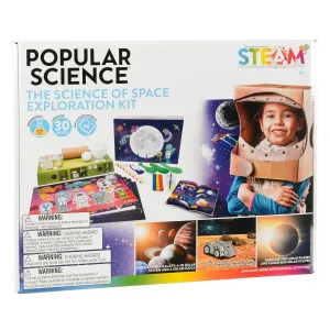 Popular Science Space Exploration Kit 17 Experiments Age 8 