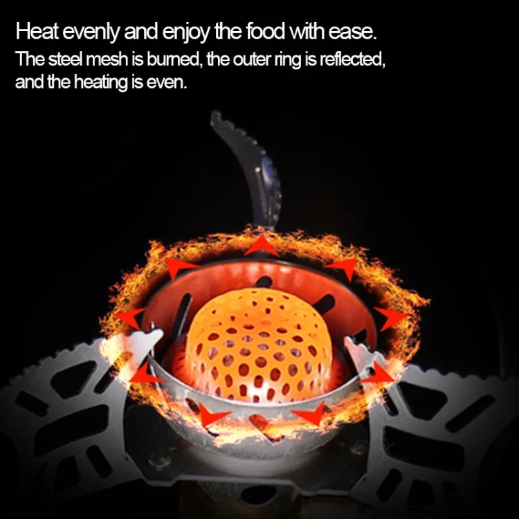 Portable Outdoor Split Type 3700W Backpack Anti-Blast Stove Cooking Tools