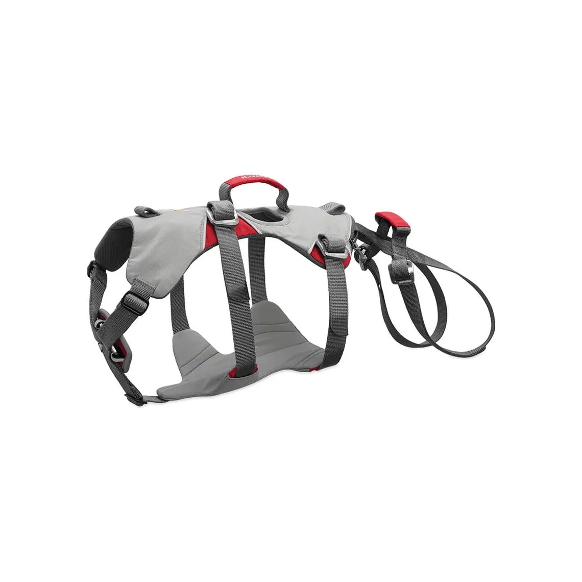 Ruffwear DoubleBack Cloudburst Gray Dog Harness