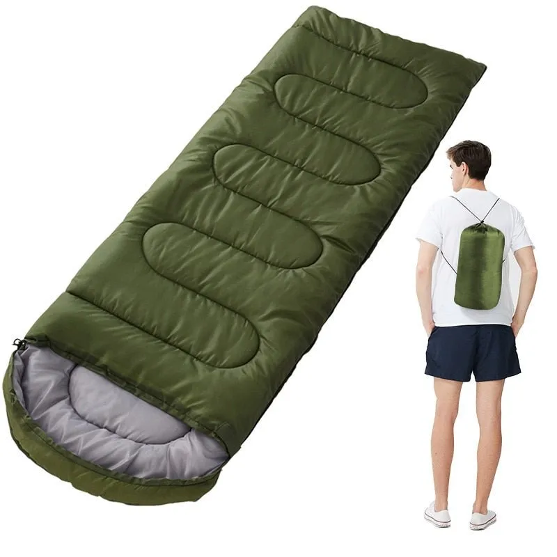 Sleeping Bag Ultralight Camping Waterproof Sleeping Bags Thickened winter warm sleeping bag Adult Outdoor camping sleeping bags