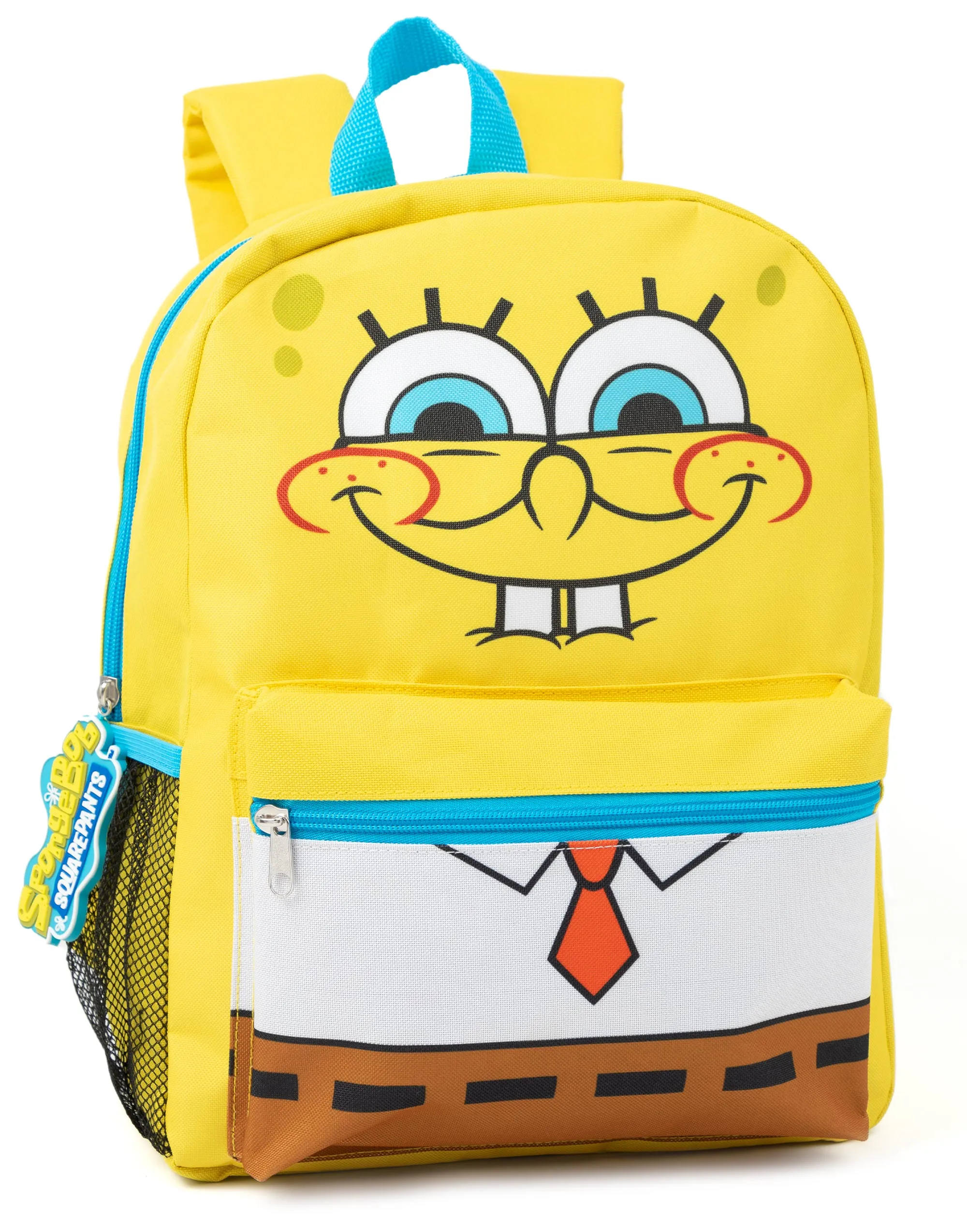 SpongeBob SquarePants Printed Unisex Kids Multicoloured 4 Piece Backpack Set