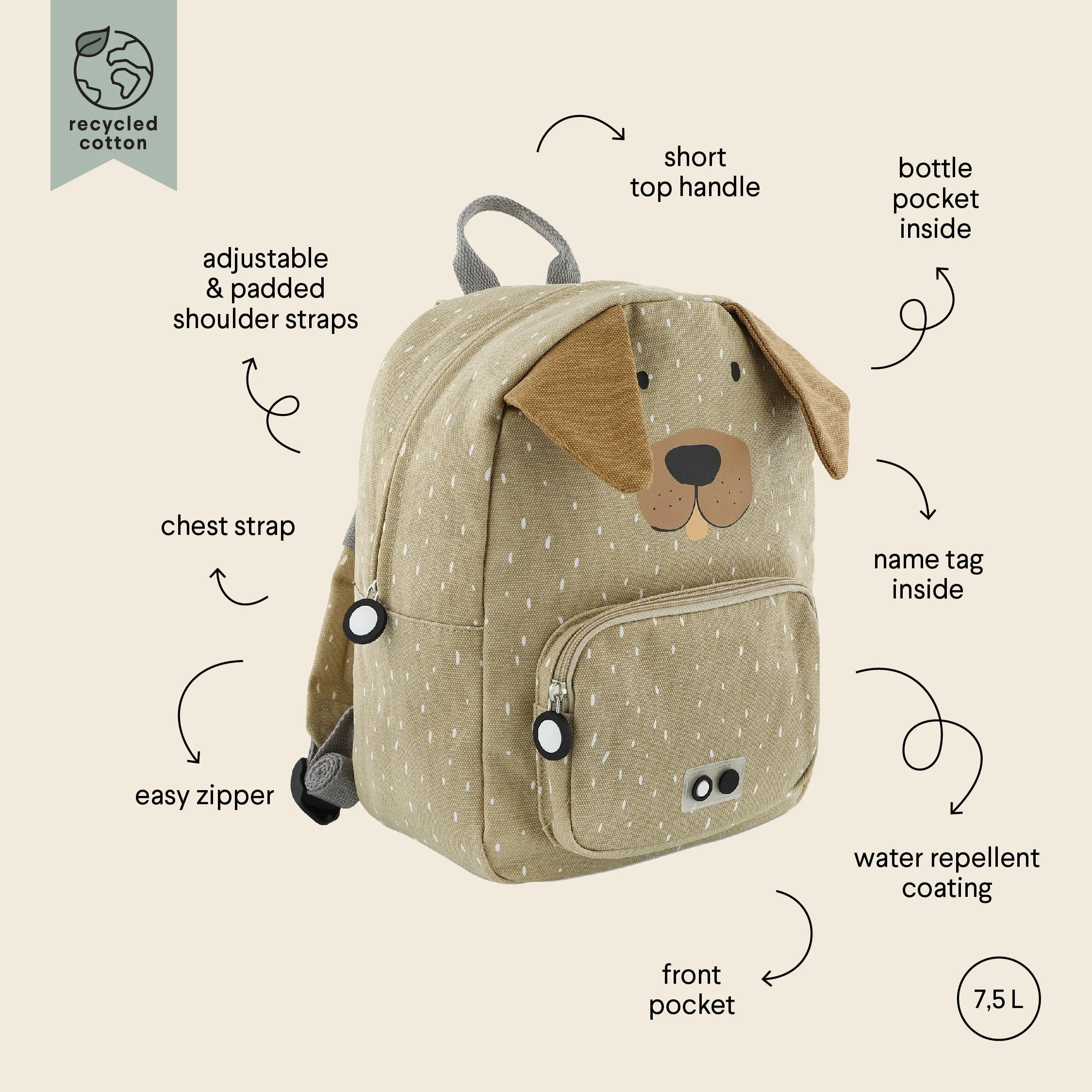 Trixie Backpack - Mr. Dog