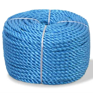 Twisted Rope Polypropylene 10 mm 100 m Blue