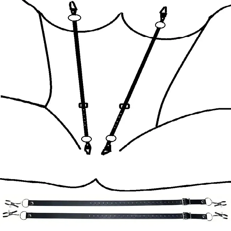 Ultimate Tease Bondage Set: Adjustable Labia and Nipple Clamps for Enhanced Play